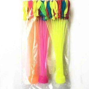 Rapid Fill Water Balloons 111pcs Set Self Sealing Summer Outdoor Party Toy