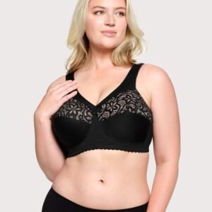 MagicLift Cotton Support Bra Black