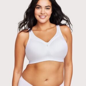 MagicLift Seamless Firm Support Bra White