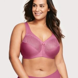 MagicLift Natural Shape Support Bra Red Violet