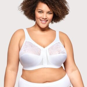 MagicLift Front-Closure Support Bra White