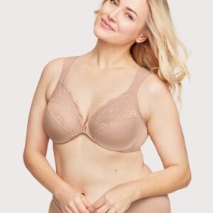 Front-Closure WonderWire Bra Cafe