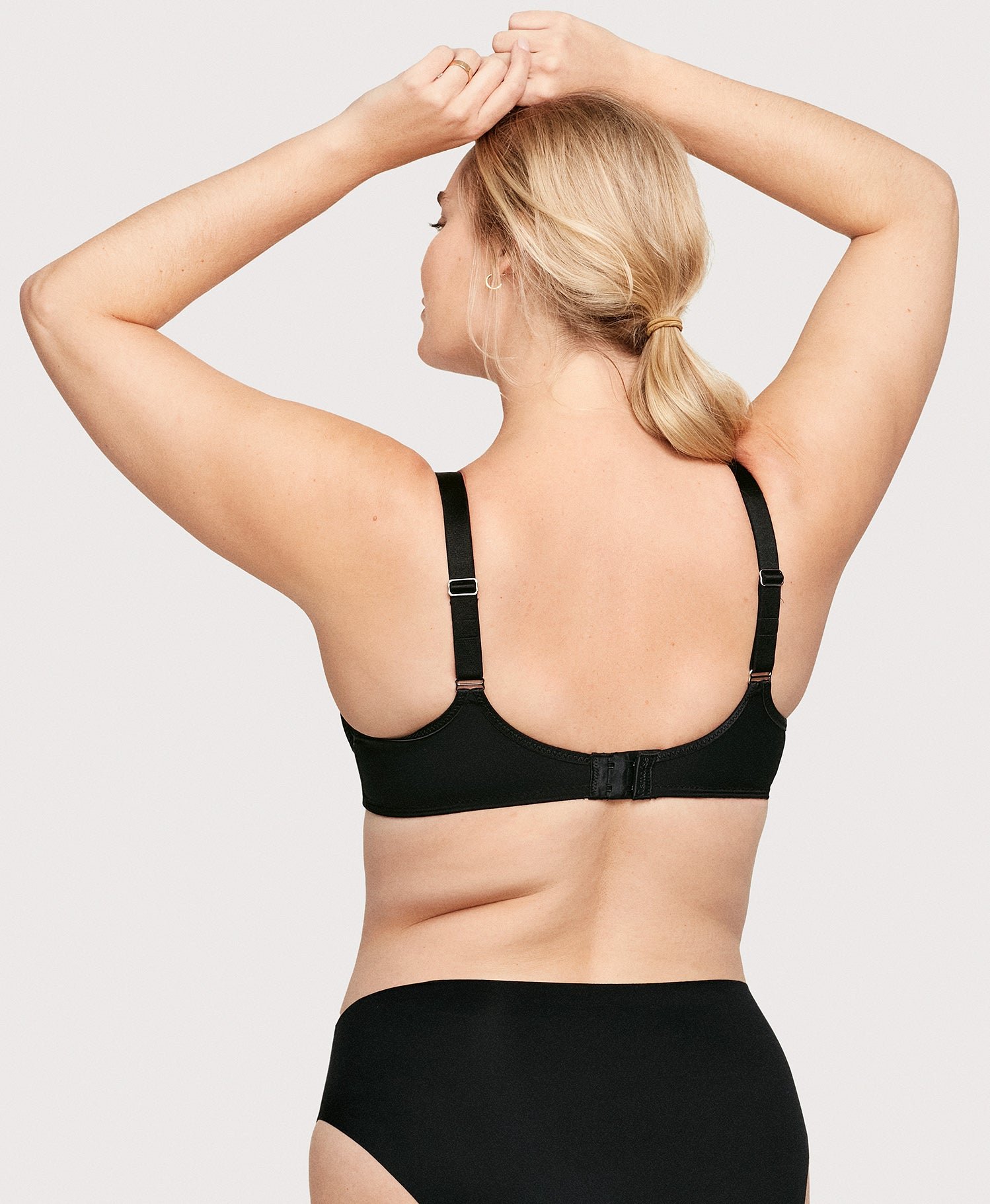 Lace Comfort WonderWire Bra Black - Image 2